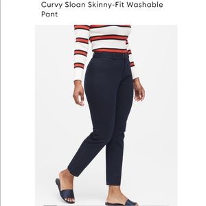 Banana Republic Curvy Sloan 8L Navy blue